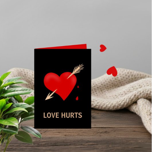 Edgy Valentine’s Day card シーズンカード