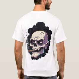 Edgy Vampire Skull Tシャツ