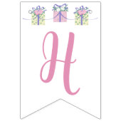 EDIAGハッピーバースデー標識 バンティングフラッグ (第2の旗)