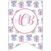 EDIAGハッピーバースデー標識 バンティングフラッグ (第1の旗)