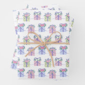 EDIAGラッピング紙フラットシートセット3 ラッピングペーパーシート (インサイチュ)