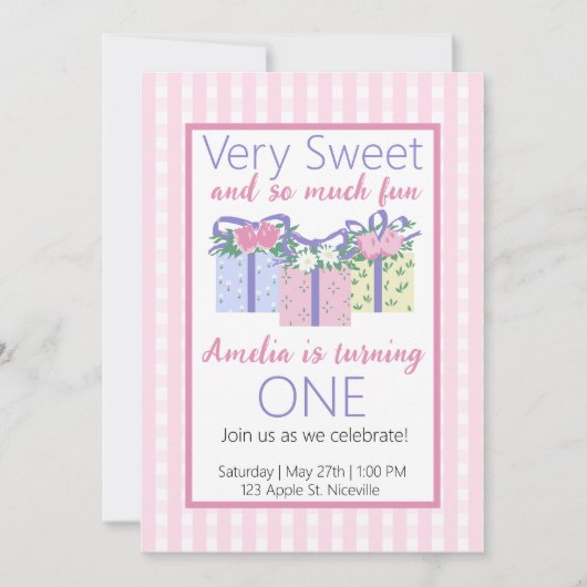 EDIAG誕生日招待状 招待状 (正面)