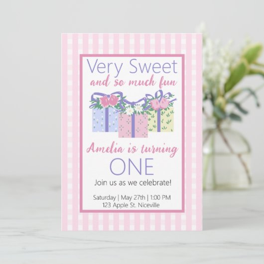 EDIAG誕生日招待状 招待状 (スタンド正面)