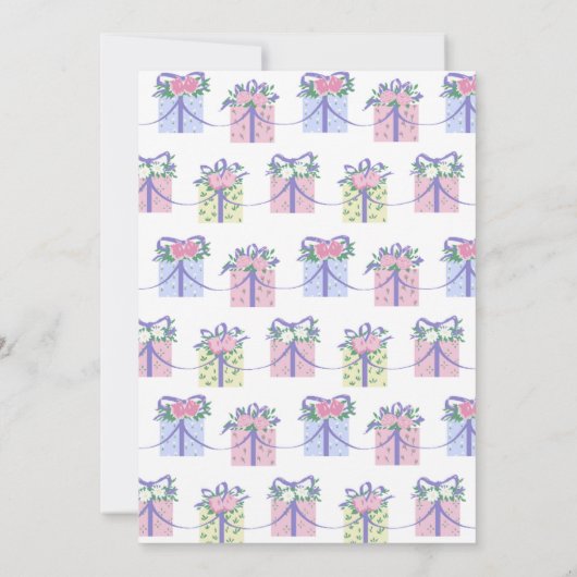 EDIAG誕生日招待状 招待状 (裏面)