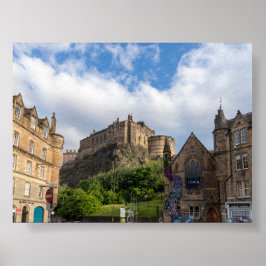 Edimburgh castle ポスター