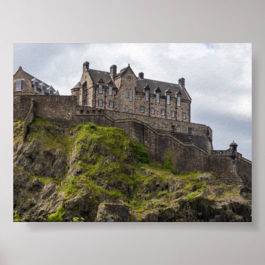 Edimburgh castle ポスター (正面)
