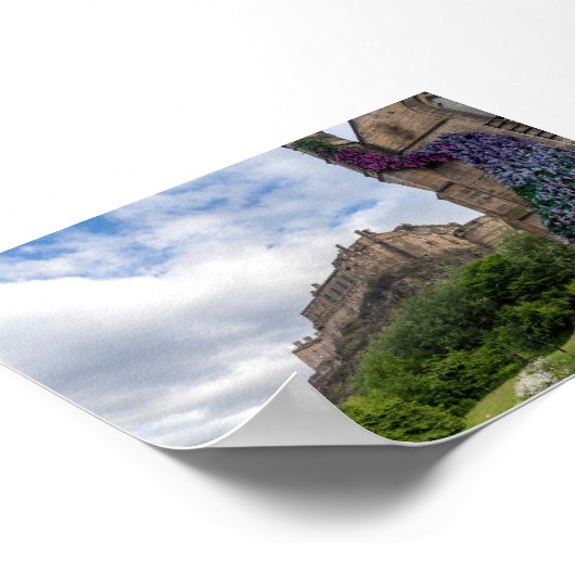 Edimburgh castle ポスター (角)