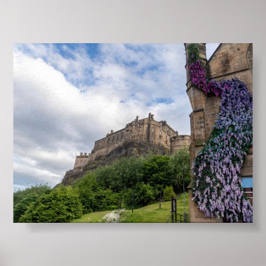 Edimburgh castle ポスター (正面)