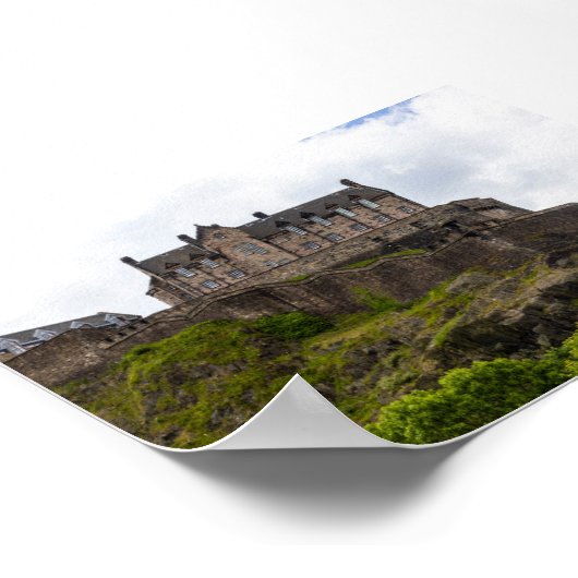 Edimburgh castle ポスター (角)
