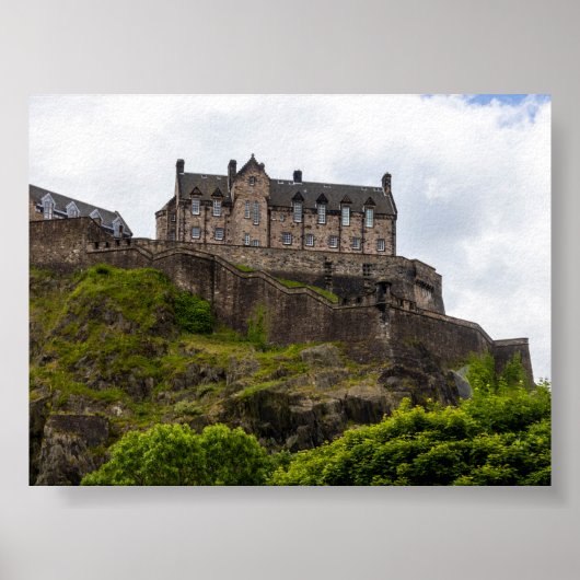 Edimburgh castle ポスター (正面)