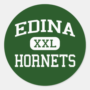 Edina -スズメバチ-高等学校- Edinaミネソタ ラウンドシール