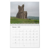 Edinburgh 2026 Calendar カレンダー (2月 2027)