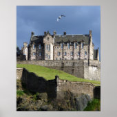 edinburgh castle gull ポスター (正面)