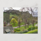 Edinburgh Castle in Spring ポストカード (正面)