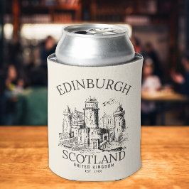 Edinburgh Castle | Vintage UK Travel  缶クーラー