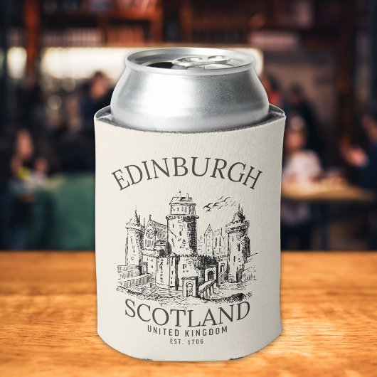 Edinburgh Castle | Vintage UK Travel  缶クーラー