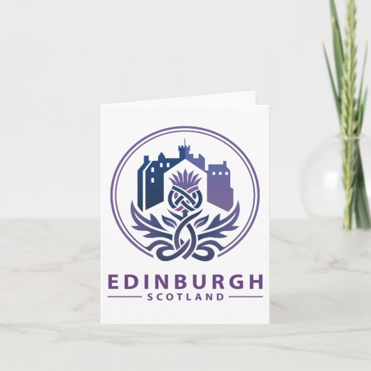 Edinburgh Scotland United Kingdom カード (正面)