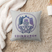 Edinburgh Scotland United Kingdom クッション (ブランケット)
