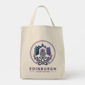Edinburgh Scotland United Kingdom トートバッグ (裏面)