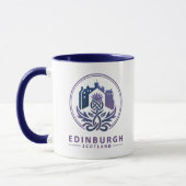 Edinburgh Scotland United Kingdom マグカップ (左)
