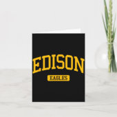 Edison High School Hs Edison Nj Varsity Srts  カード (正面)