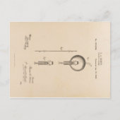 edison-patent-light-bulb-postkage-u.s. ポストカード (正面)
