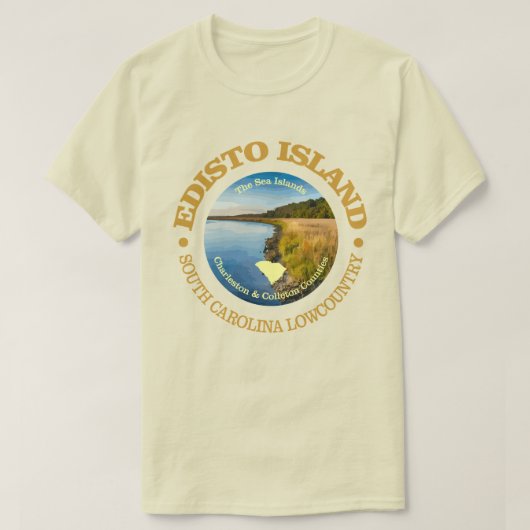Edisto Island (C) Tシャツ (デザイン正面)