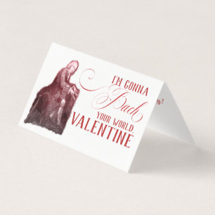 EDITABLE クラシカル Music w / Bach Valentine Card