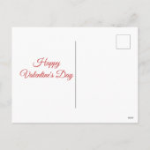 EDITABLE クラシカル Music w / Beethoven Valentine シーズンポストカード (裏面)