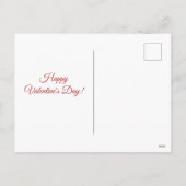 EDITABLE クラシカル Music w / Schumann Valentine シーズンポストカード (裏面)