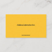 Editable Art Gallery Dealer Appraiser Owner 名刺 (裏面)