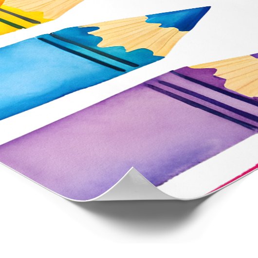 Editable Back to School Banner & Poster Template | ポスター (角)