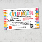 Editable Back to School Banner & Poster Template | ポスター