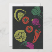 Editable Backyard BBQ Game Night Invitation  招待状 (裏面)