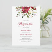Editable Baptism Invitation, Custom Baptism Invita 招待状 (スタンド正面)