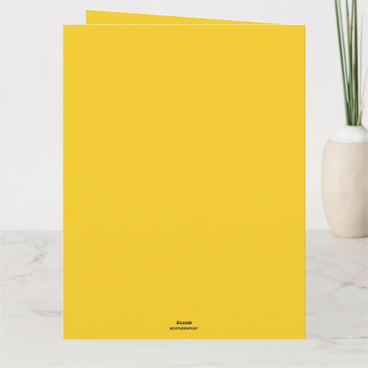 Editable Bees and a Beehive Greeting カード (裏面)