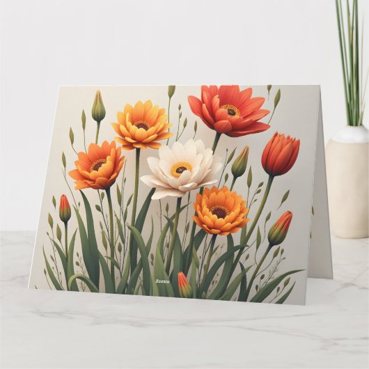 Editable Birthday Card – Sweet Cake Design Digital カード (裏面)