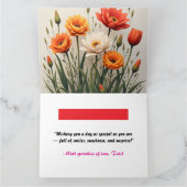 Editable Birthday Card – Sweet Cake Design Digital カード (内部)