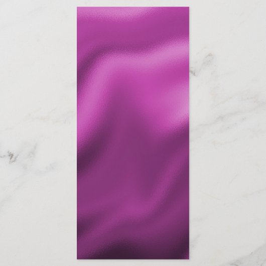 Editable Birthday Menu 100th Pink Glitter メニュー (裏面)