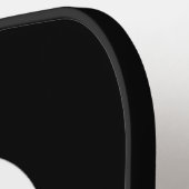 Editable Black Office Logo Text Promo Design ピックルボールラケット (左詳細)