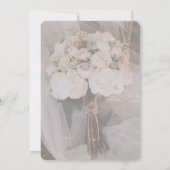 Editable Boho Neutral Wedding Invitation Template 招待状 (裏面)