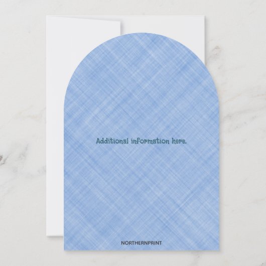 Editable Bunny Easter Egg Hunt 招待状 (裏面)