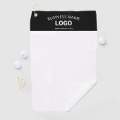 Editable Business Name, Website & Uploaded Logo ゴルフタオル (インサイチュ)