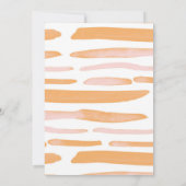 Editable Cat Birthday Purr-ty Watercolour Designs 招待状 (裏面)