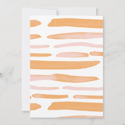 Editable Cat Birthday Purr-ty Watercolour Designs 招待状 (裏面)