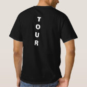 EDITABLE CICLISMO DE FRANCIA COLORES TDF Tシャツ (裏面)