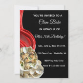 Editable Clam Bake Invitations 招待状 (正面)