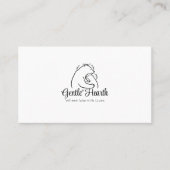 Editable Cozy Brand Business Card Template 名刺 (正面)