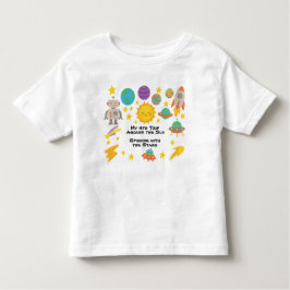 Editable Crayon Style – Trip-Around-the-Sun トドラーTシャツ