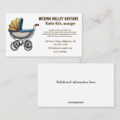 Editable Day Care 名刺 (正面/裏面)